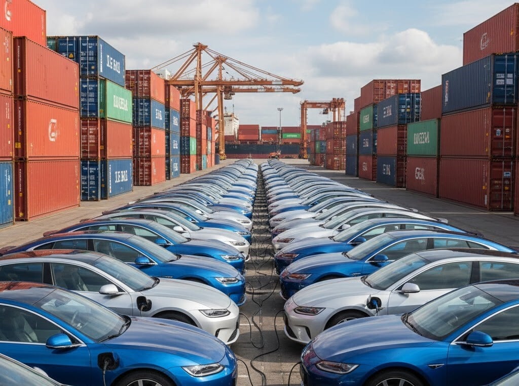 Vehicle transport solutions for EV charging cars 