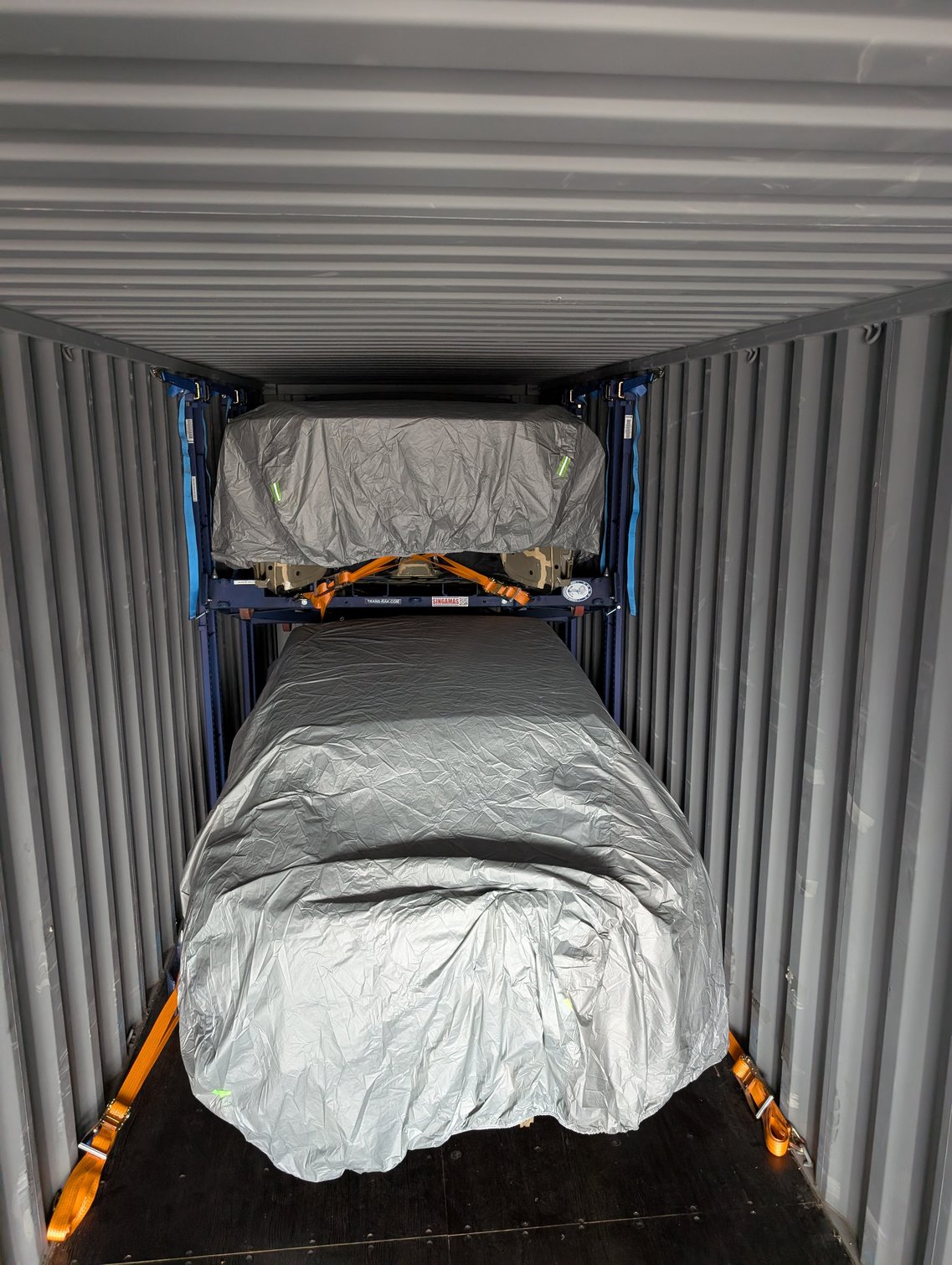 Container Ckd Best Containerised Transport Racking for SKD Vehicles
