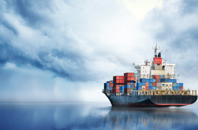 a container ship transporting cars across the world being impacted by global ro ro capacity